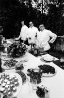 La Villa Médicis les Camérieri Lors d'une Réception